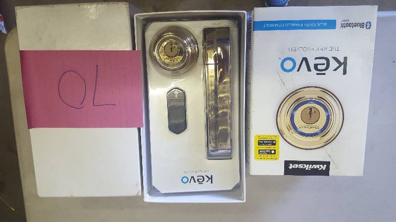 lot 70 image: Kevo Smart Lock Bluetooth Deadbolt  Keyless Entry