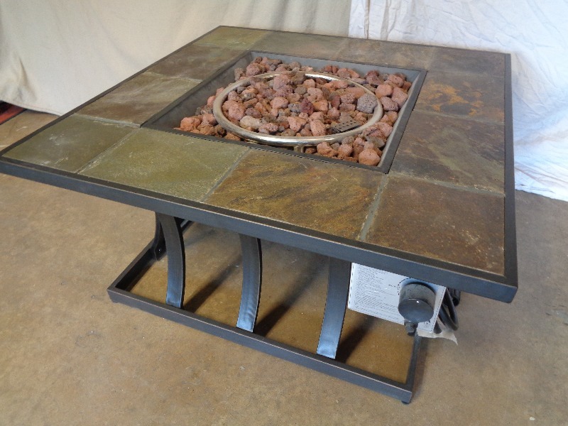 New Steel with Fiberglass Type Top Propane Fueled Firepit