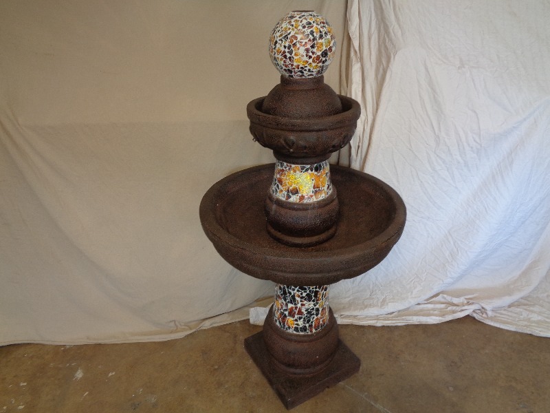 New Large Water Fountain  Feature