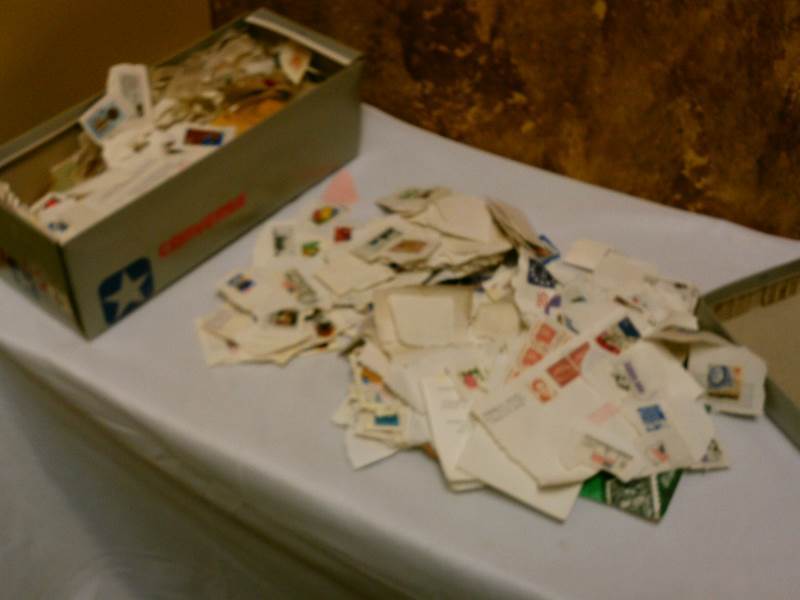 Stamp Collection - hundreds cancelled