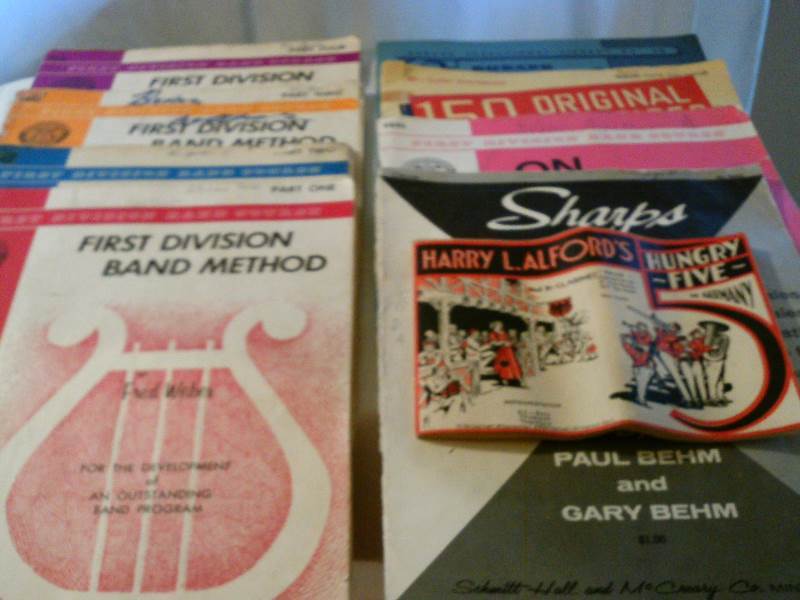 Oboe music books - vintage 1960s