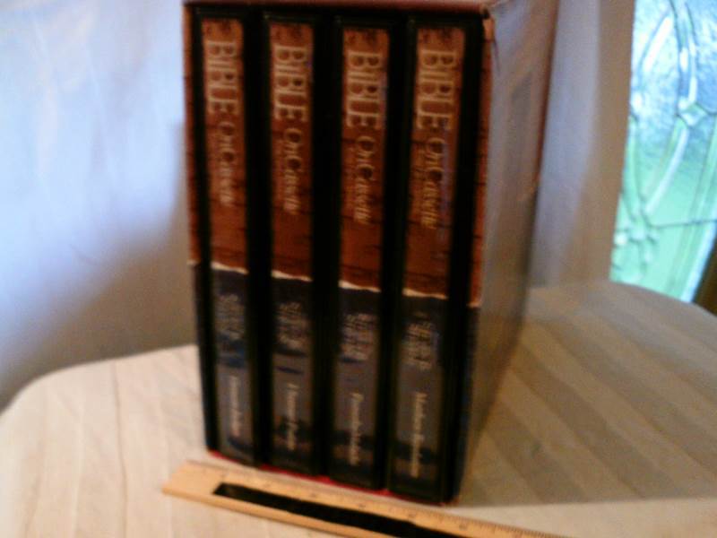 The Bible on Cassette - new