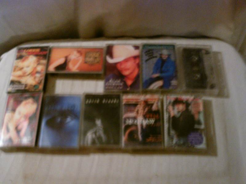 Misc. Music Cassettes lot of 10