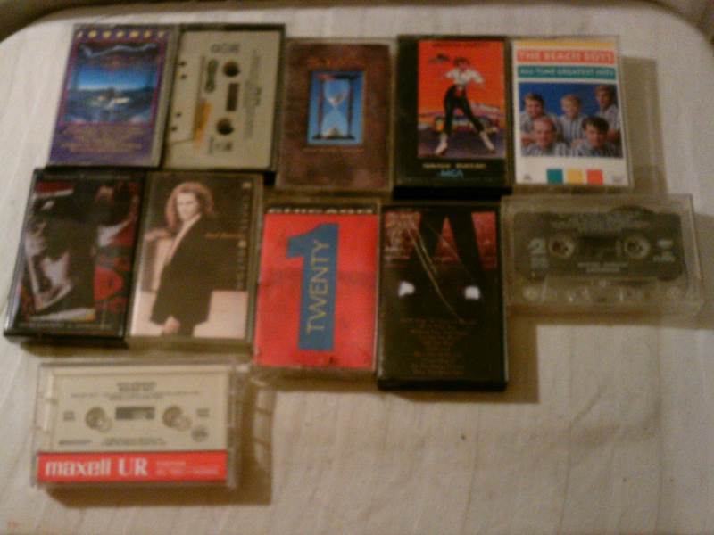 Misc. Music Cassettes lot of 11
