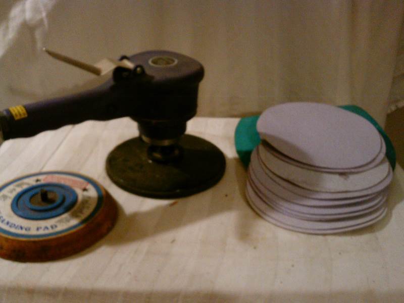 Central Pneumatics, DA air sander