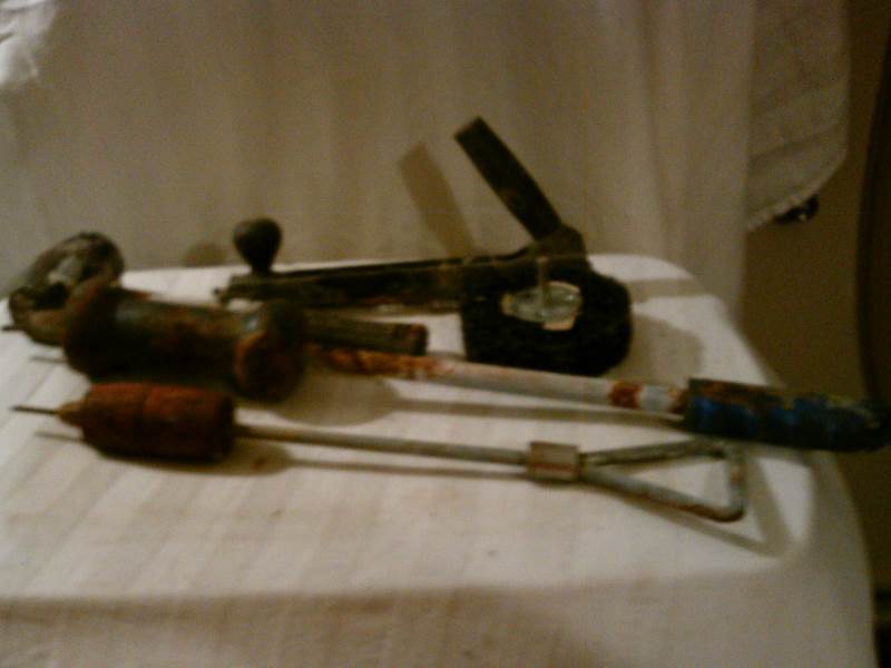 Auto body dent puller and tools