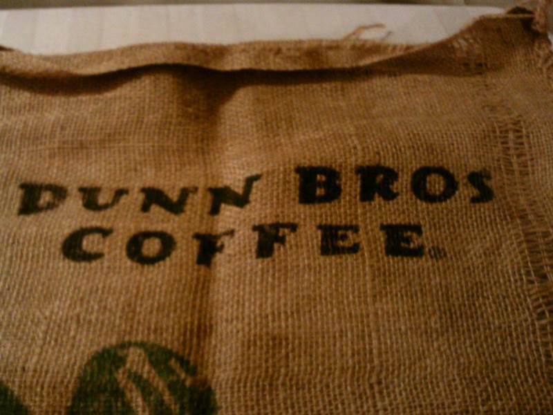 Dunn Brothers Coffee Bean Sack