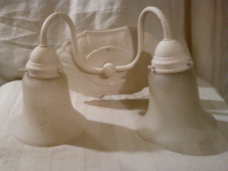 Double Wall sconce lighting fixture