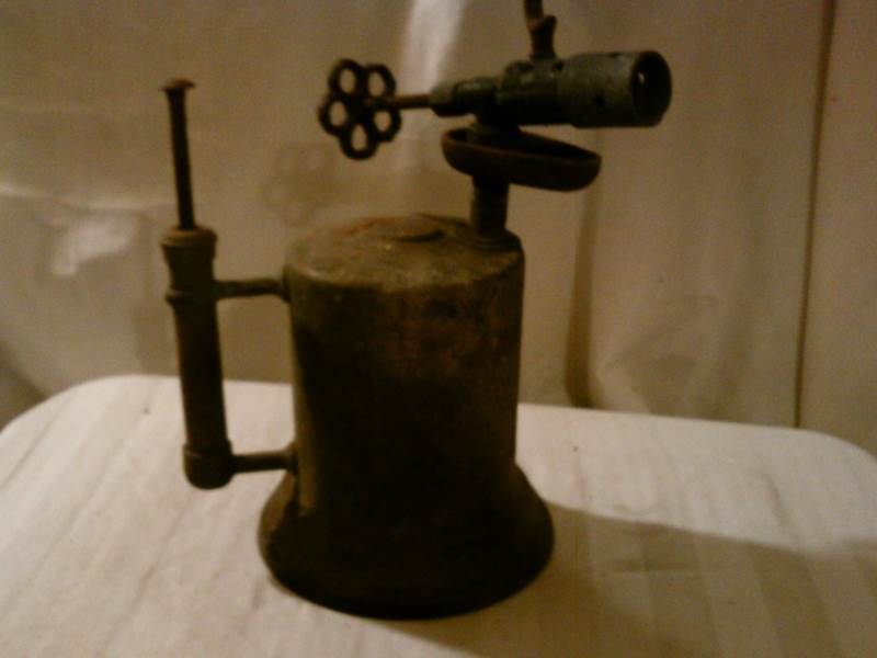 Antique welding torch