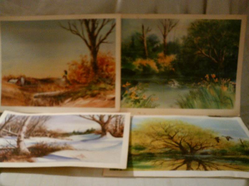Season Sportsman Prints (set of 4) Sherm Pherson