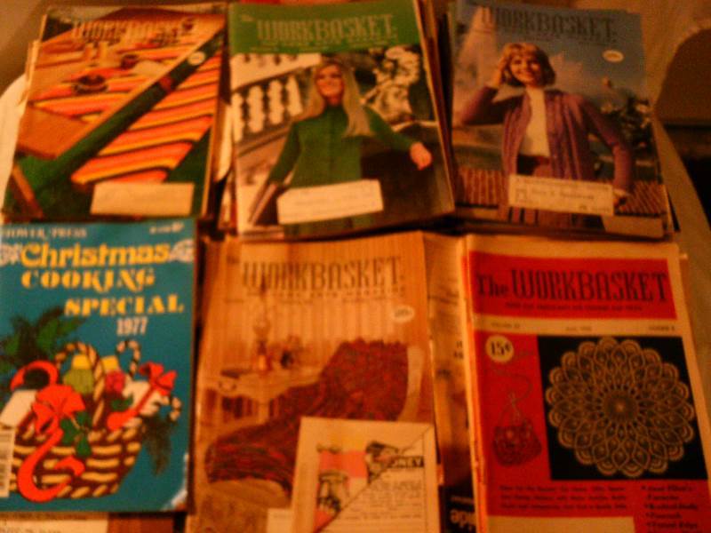 Workbasket Books (lot of 65)