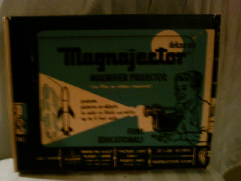 Magnajector Magnifier Proctor vintage toy image enlarger