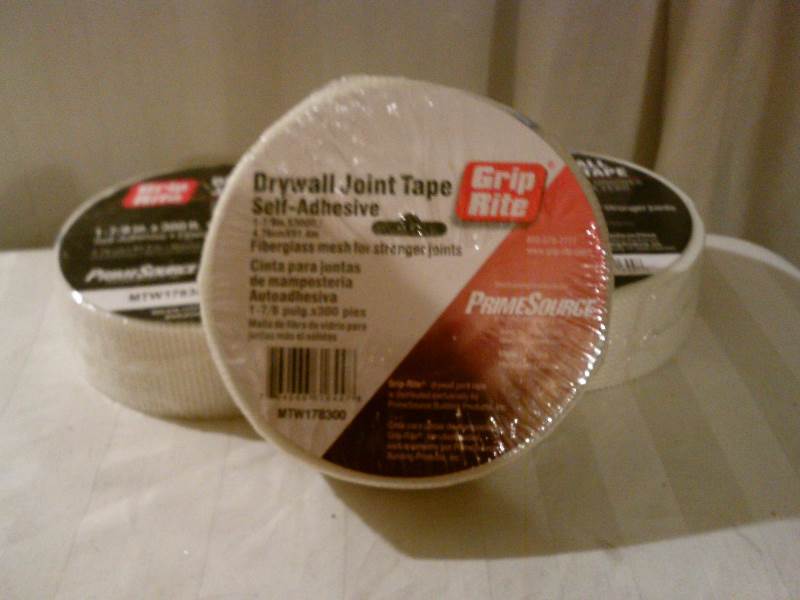 Drywall Joint tape (lot of 3) Fiberglass Mesh