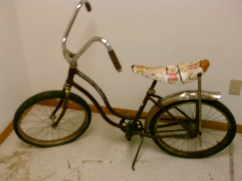 Schwinn Vintage Stingray Bike -Girls - Fair Lady Rare dark purple