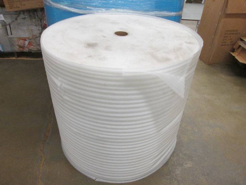 huge roll of packing foam, 30 wide...