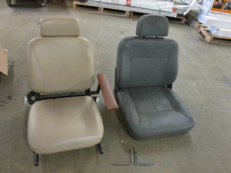 2 folding seats...
