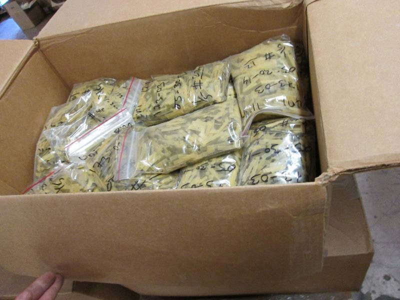 Large wholesale box of noodles, box...