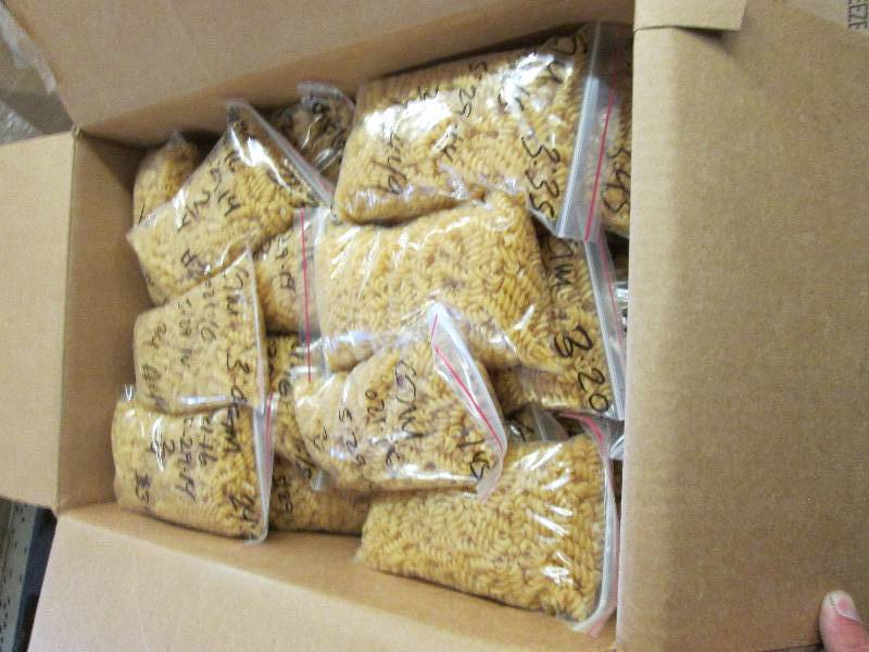 Large wholesale box of noodles, box...