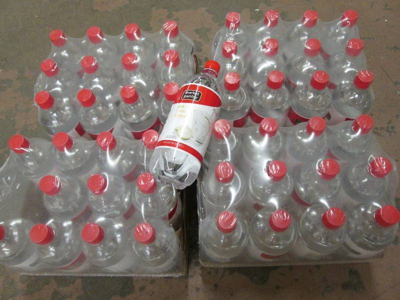 Four 12 packs of diet tonic water f...