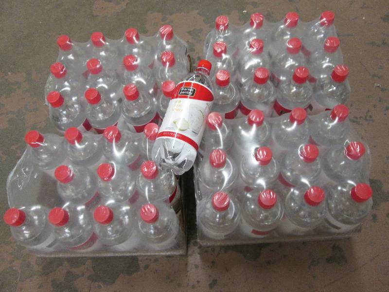 Four 12 packs of diet tonic water f...