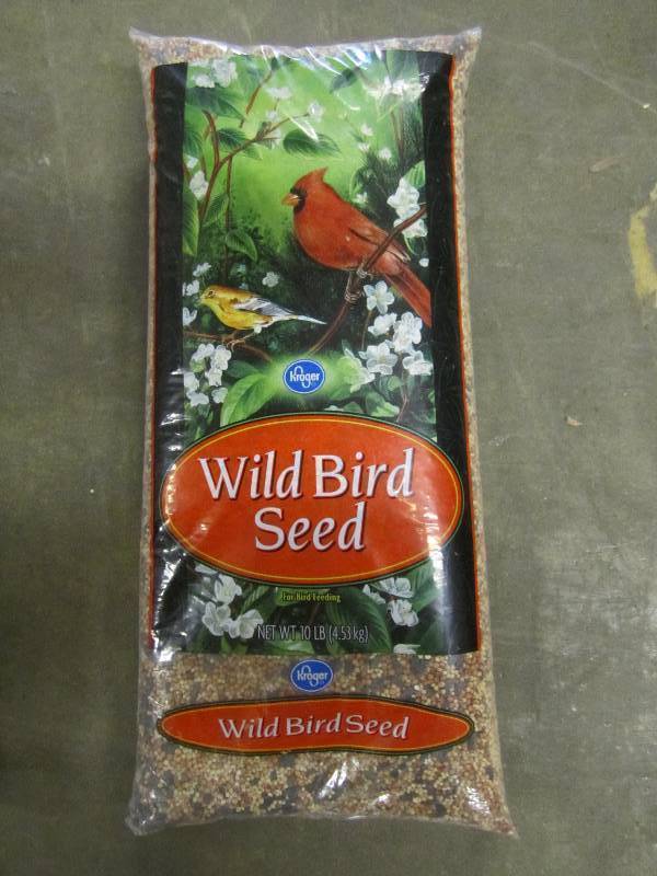 10 lb bag of wild bird seed... Machines, Flooring, Roofing, Bulk Food