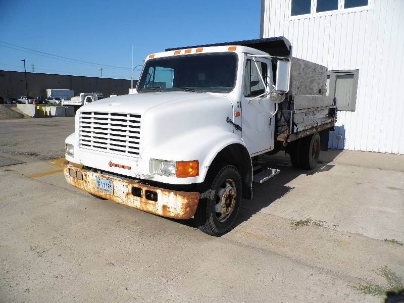1991 International Dump Box Truck - NO RESERVE