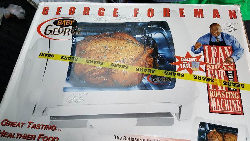 George Foreman - Baby George Rotisserie  New in Box