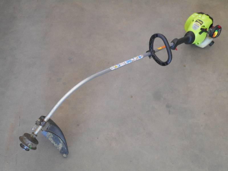 lot 6 image: Poulan Gas-Powered Grass Trimmer, R...