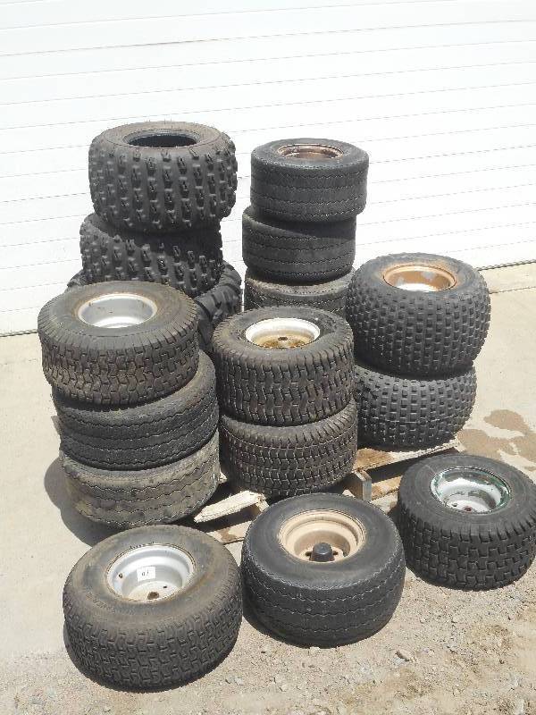 lot 7 image: Pallet Lot Of Used Wheels & Tires