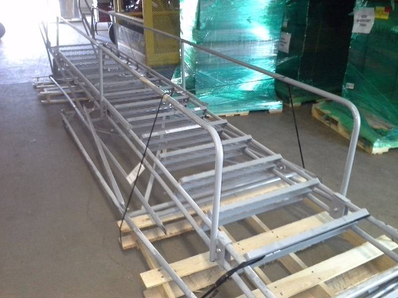 Cotterman 16ft rolling ladder