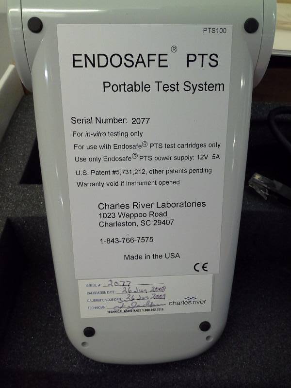 Charles River Endosafe PTS | Warehouse Equipment And New Boxes | K-BID