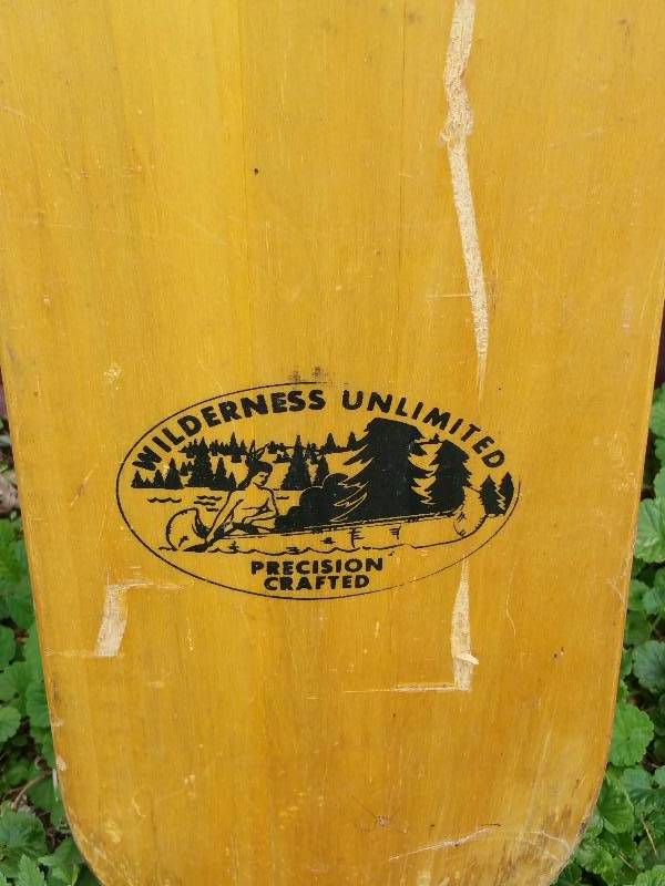 Wilderness Unlimited Wooden Oar