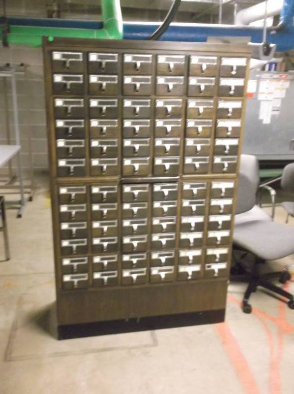 Card File Cabinet