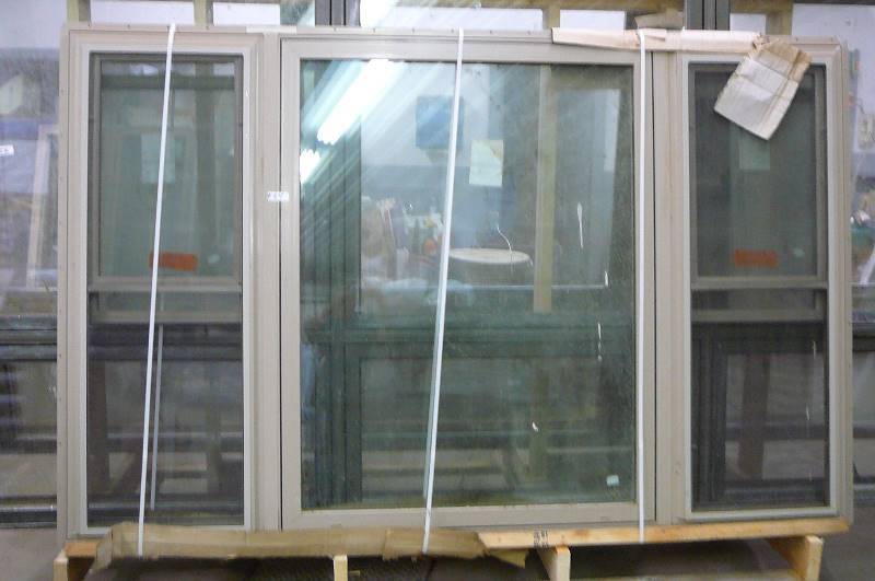 lot 54 image: Thermo - Tech Double hung 96 58 wide x 60 12 high (unused) with low E Argon Glazing
