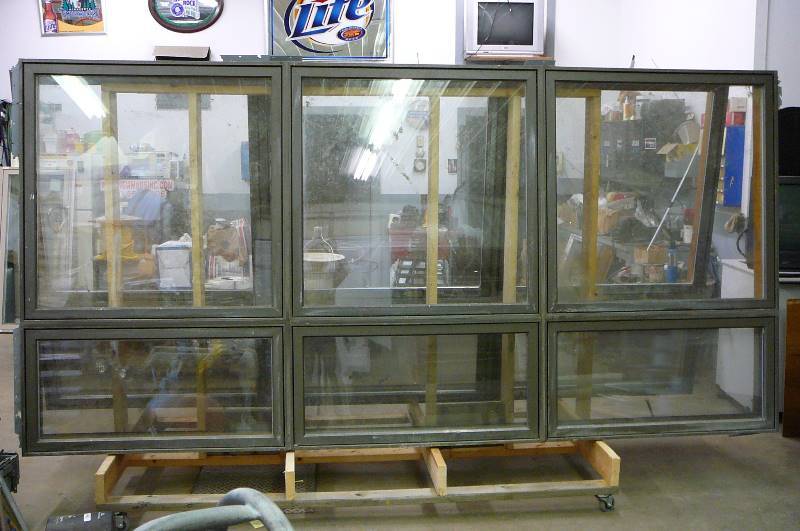 lot 56 image: Window 12 wide x 6 high Lower Crank out used