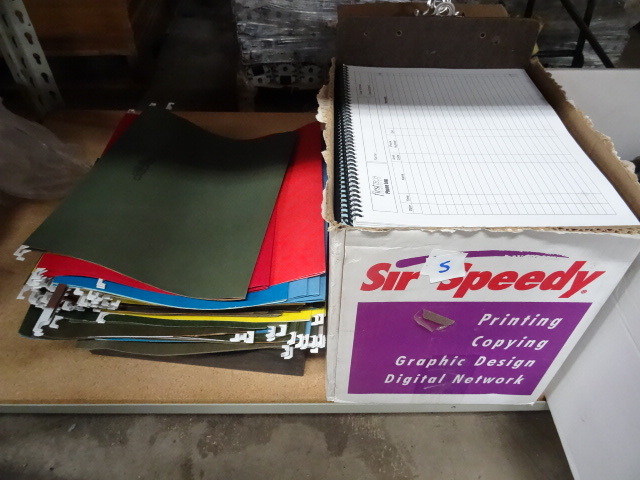 lot 5 image: Box of Phone Log Books,