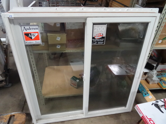 lot 23 image: Anderson Slider Window Its New