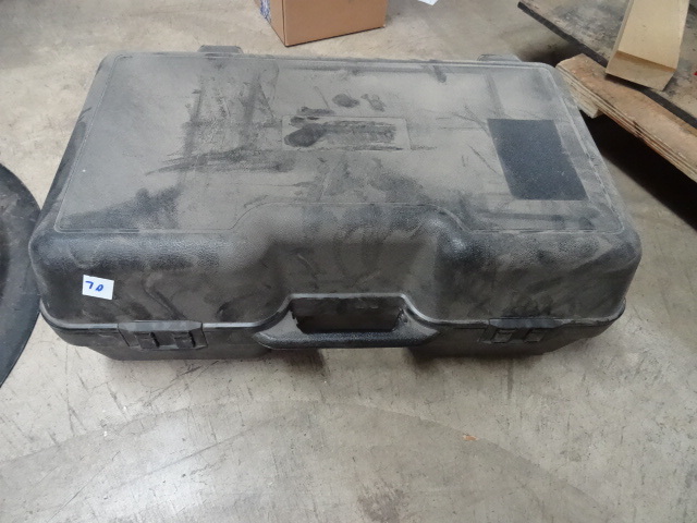 lot 70 image: Empty Plastic Case. 27 X 16 X 10