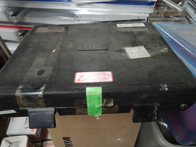 lot 72 image: 2 Plastic Padded Cases 16 X 12 X 3