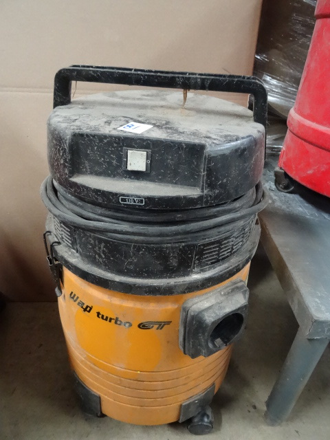 lot 81 image: Wap Turbo GT Wet Dry Vac.