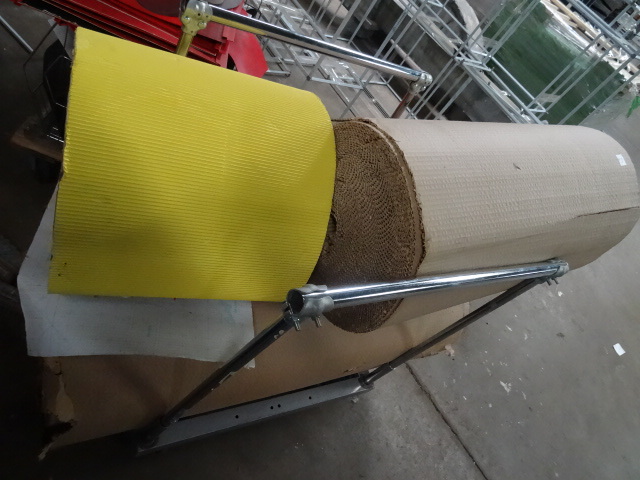 lot 97 image: 4 Rolls of Packing Cardboard