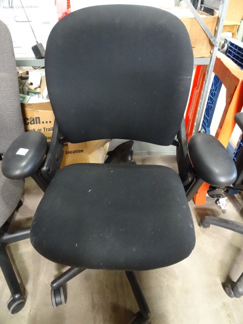 lot 109 image: Office Chair On Wheels