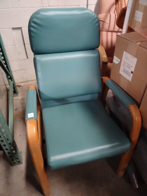 lot 136 image: Hill Rom Hospital Chair.