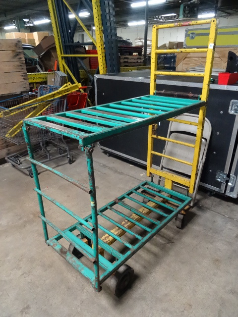lot 205 image: Grocery Warehouse Cart All Metal