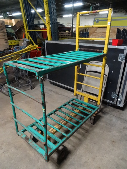 lot 206 image: Grocery Warehouse Cart All Metal