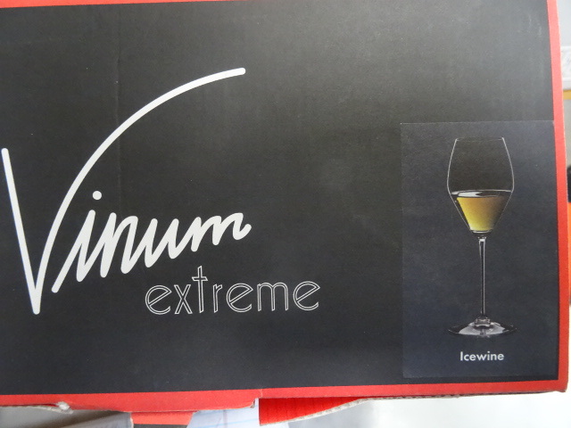 lot 217 image: Riedel Crystal Ice Wine Glasses New
