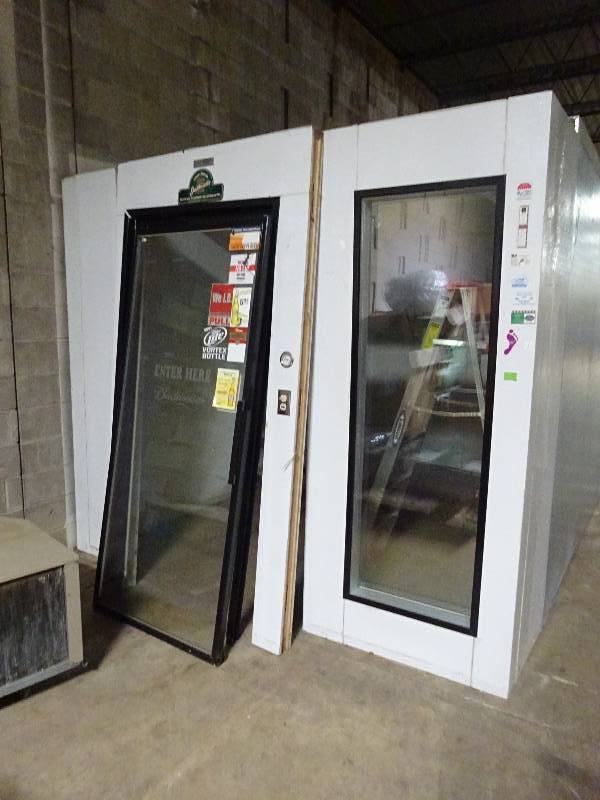 lot 1 image: Walk In Cooler