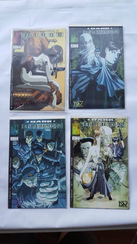 Lot of 10 Dark Minds Comic Books