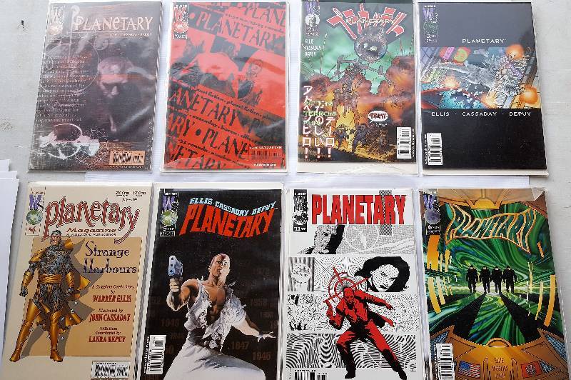 Lot of 8. Wild Storm Comics.