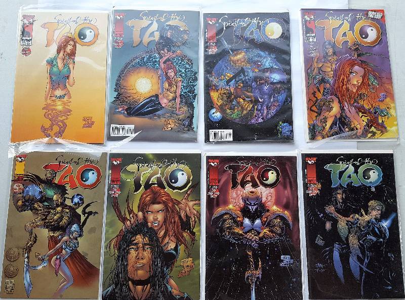 Lot of 8. Top Cow Comics - Spirit of the Tao